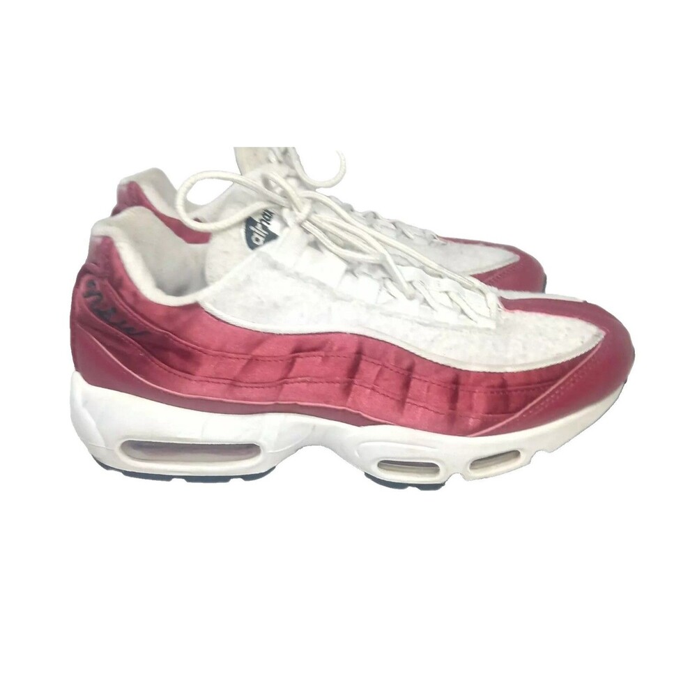 Nike Air Max 95 LX Red Crush Shoes Women's Size 10 Sneakers NSW Logo On Heel